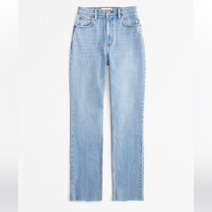 Abercrombie curve love 90s straight jeans